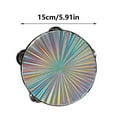 thumbnail image 1 of Rwvbm Double Flash Drum Tambourine 6/8/10 Inch H Drum Reflective Percussion Instrument for Dance Party KTV,Natural Wood ABS Drum Stainless Steel Bells, 1 of 7
