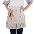 thumbnail image 1 of Egg Collecting Apron for Chicken Farming 4 Large Pockets Holds 8 Eggs 29x25 cm Polyester Apron with Waist Ties & Hanging Loop Machine Washable, 1 of 2