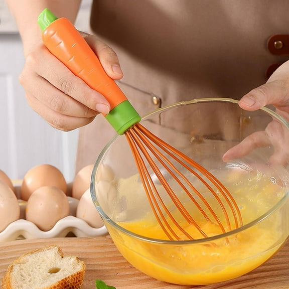 Plastic Handle Manual Whisk Dough & Cream 25cm Kitchen Whisk for Eggs,Flour & Baking Easy to Clean & Store 80g Lightweight