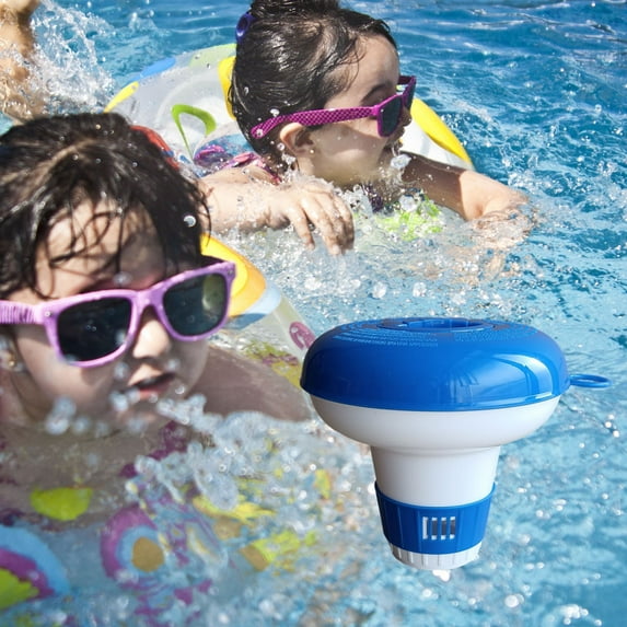 Swimming Pool Purifier,Effervescent Cleaning Tablet Dispenser,Floating Water Quality Cleaner,Easy-to-Use Pool Water,Public Swimming Areas,Hotel Pools,Long-Lasting Solution