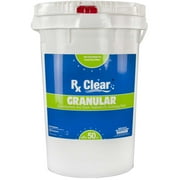 Rx Clear Granular Swimming Pool Chlorine - 50 lb Bucket