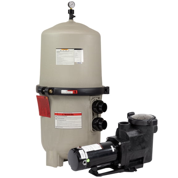 Rx Clear Quad Filter System with 1.5 HP Silent Flow Pump