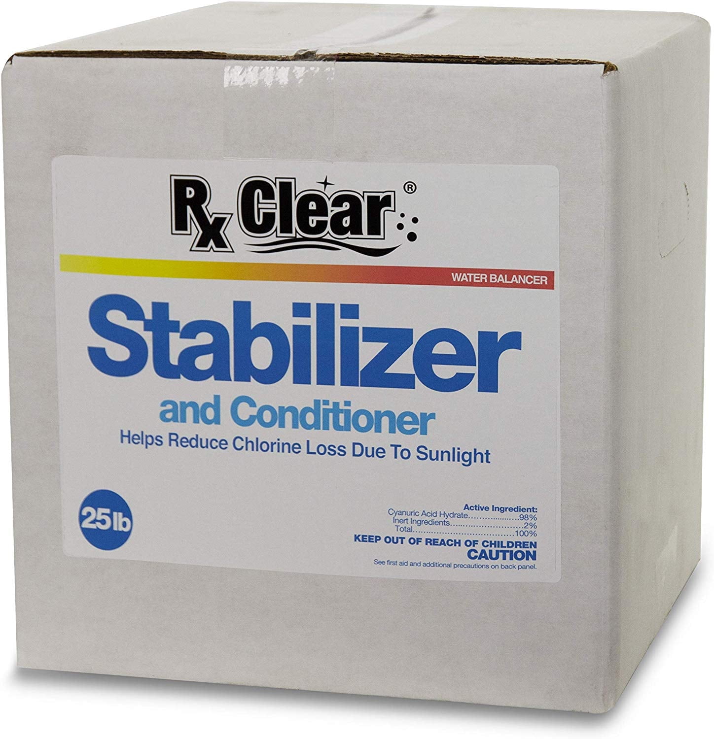 Rx Clear Stabilizer and Conditioner Pool Water Balancer for Swimming