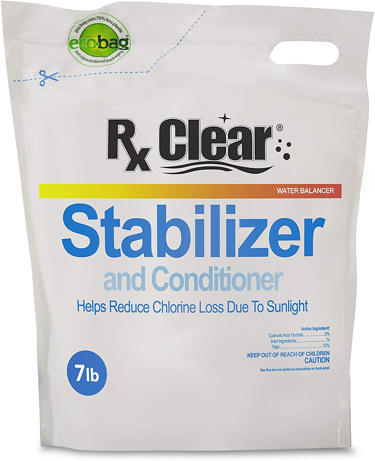Rx Clear Stabilizer and Conditioner Pool Water Balancer for Swimming