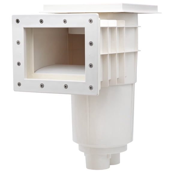 Rx Clear Swimming Pool Standard Thru-Wall Skimmer for Vinyl Liner In-Ground Pools