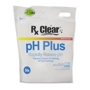 Rx Clear Pool pH Plus زيادة ، كربونات الصوديوم ، حبيبات ، 5 رطل