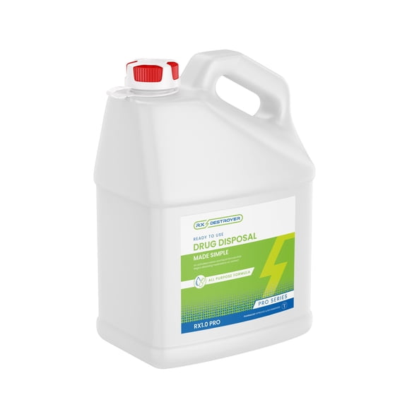 Rx Destroyer All-Purpose PRO Series Drug Disposal System RX1.0PRO 1 Gallon