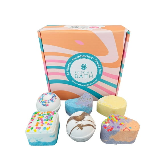 Rx Skin & Bath Let's Get Fizzical Gift Box - Natural Skincare Set