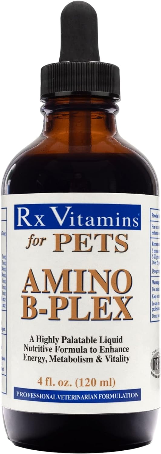 Rx Vitamins Amino B Plex for Pets B Vitamin Complex Plus Amino Acids