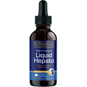 Rx Vitamins Hepato Liquid Bacon Flavored Liver Supplement for Cats & Dogs, 4-fl oz bottle