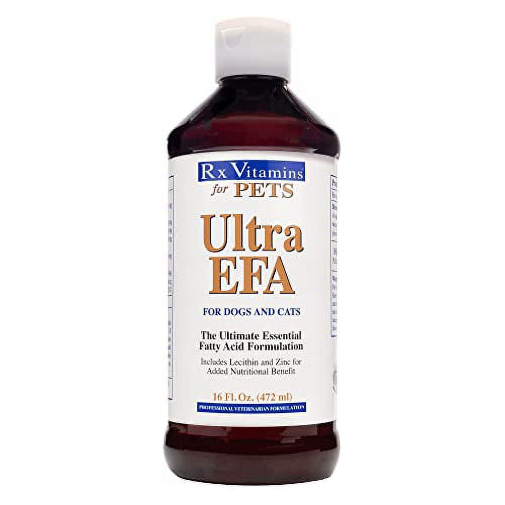 Rx Vitamins for Pets Ultra EFA for Dogs & Cats Veterinary Essential Fatty Acid Formula Help