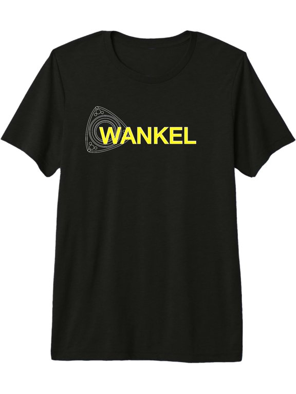 Rx8 Wankel Motor Yellow Premium TriBlend T-Shirt
