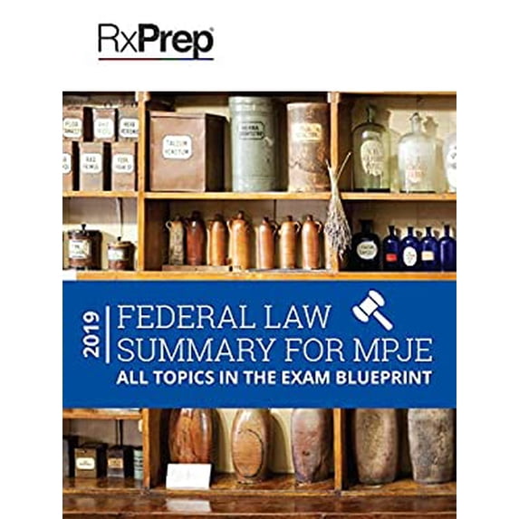 Pre-Owned RxPrep Federal Law Summary for MPJE 9780999192245