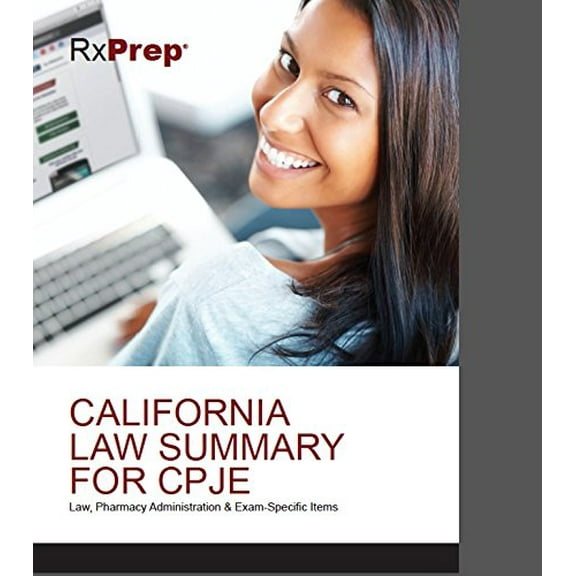 Pre-Owned RxPrep's California Law Summary for CPJE (Unknown) 0692704515 9780692704516