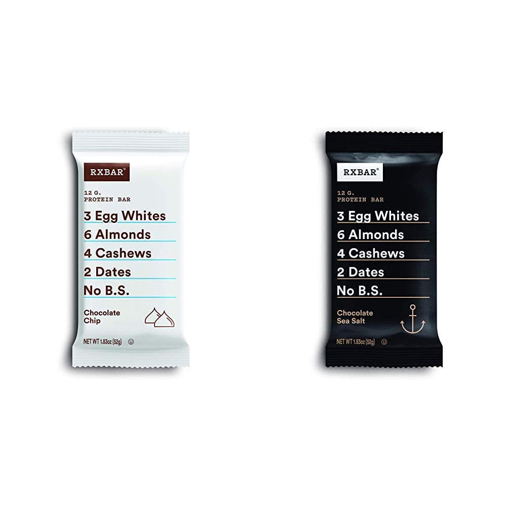 Rxbar, Chocolate Chip, Protein Bar, 1.83 Ounce Breakfast Bar With With