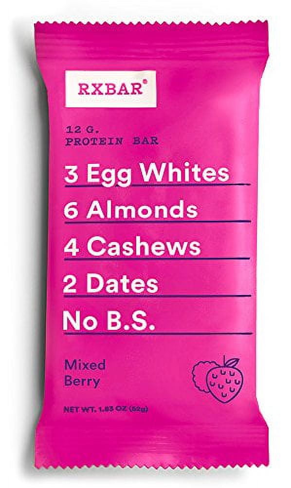Rxbar Protein Bar Mixed Berry, 1.8 Oz