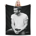 thumbnail image 1 of Ryan Actor Reynolds Throw Blanket Flannel Blanket Warm Soft Microfiber Blanket for Living Room Couch Sofa Bedroom Decor Gifts 80"x60", 1 of 1