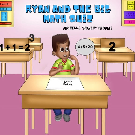 Ryan And The Big Math Quiz, (Paperback)