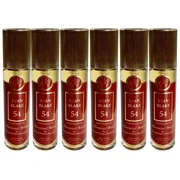 Ryan Blake 54 Baccarat Pour Femme   Luxurious Eau de Toilette for Women   1oz x 6 Travel Spray Bottles   Elegant, Long-Lasting Scent Set