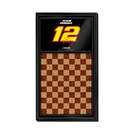 Ryan Blaney 17.5" x 31'' Cork Note Board
