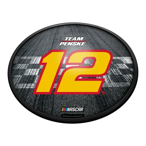 Ryan Blaney 18'' Round Slimline Illuminated Wall Sign