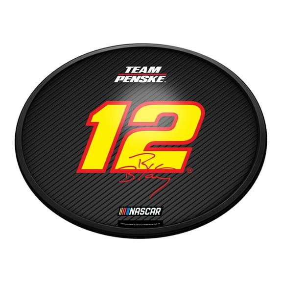 Ryan Blaney 18'' Round Slimline Illuminated Wall Sign