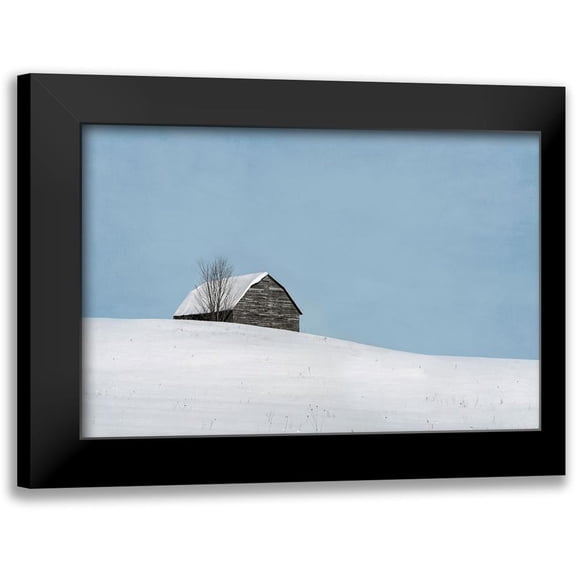Ryan, Brooke T. 14x11 Black Modern Framed Museum Art Print Titled - Minimalist Barn