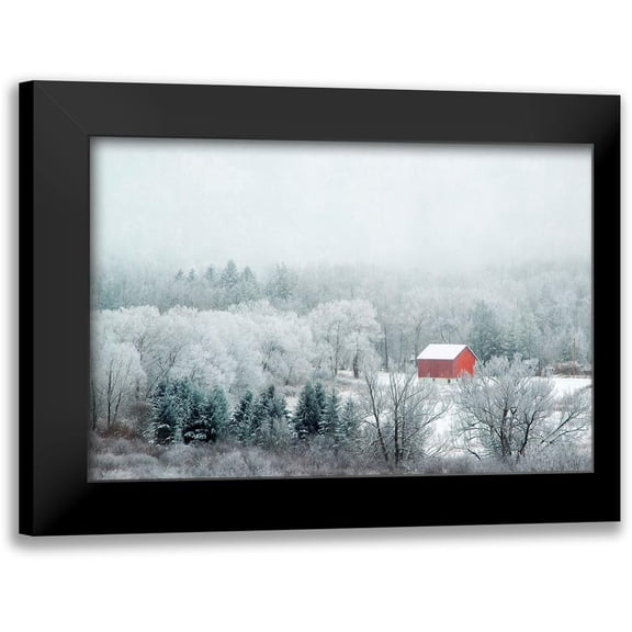 Ryan, Brooke T. 14x11 Black Modern Framed Museum Art Print Titled - Red Barn