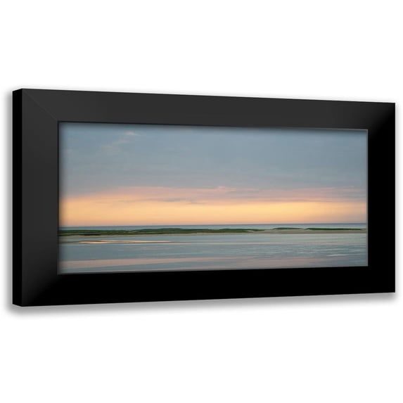 Ryan, Brooke T. 18x11 Black Modern Framed Museum Art Print Titled - Pastel Sunrise