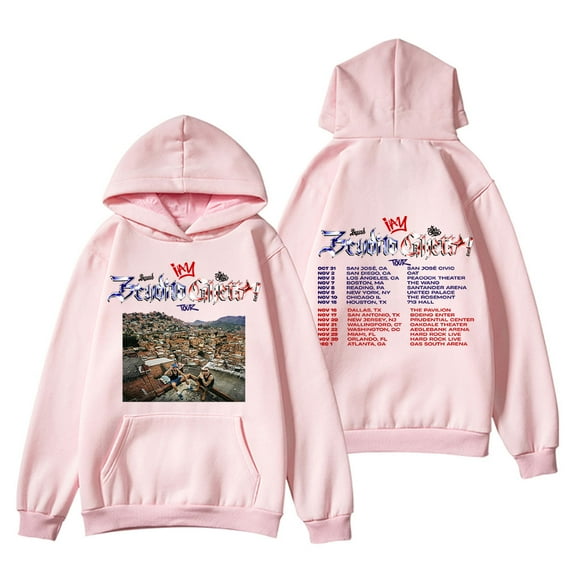 Ryan Castro Ay Bendito Ghetto Tour 2024 Hoodie New Unisex Fashion Casual Long Sleeve Sweatshirt