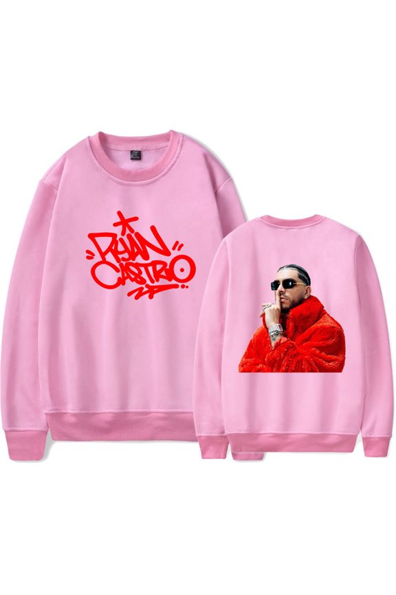Ryan Castro Pullover Hip Hop Sweatshirt Fashion Crewneck Streetwear Long Sleeve Clothes