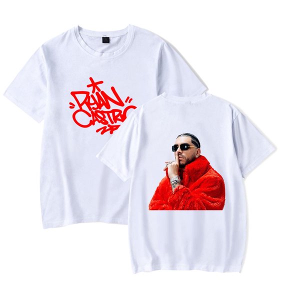 Ryan Castro T-shirt Hip Hop Short Sleeve Mens Womens Tees Fashion Crewneck Shirt