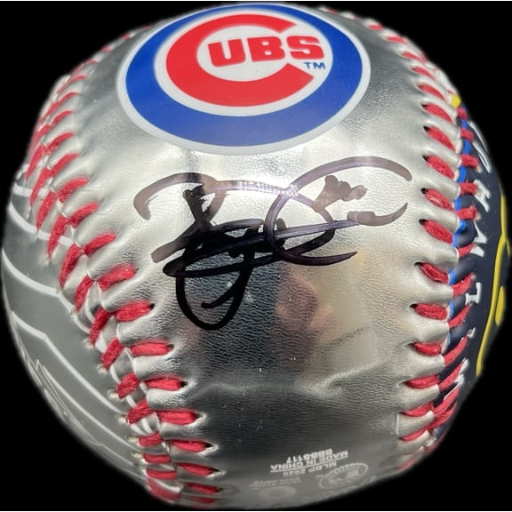 Ryan Dempster Chicago Cubs Signed Baseball MLB PSA