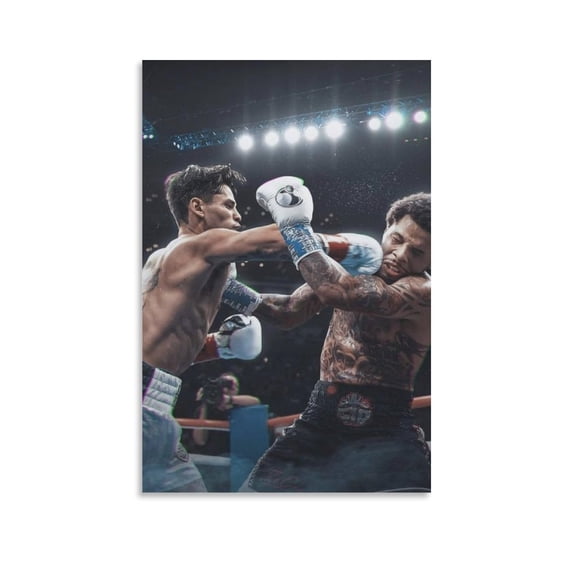 Ryan Garcia Canvas Poster Artworks Canvas Poster Room Aesthetic Wall Art Prints Home Modern Decor Gifts 16x24inch(40x60cm)