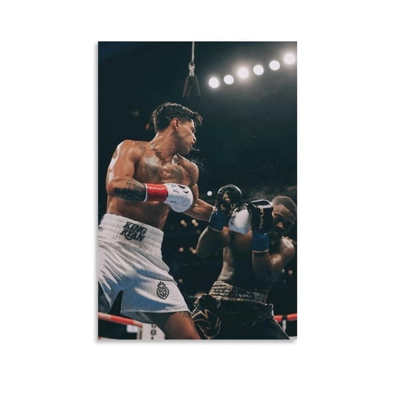 Ryan Garcia Poster Artworks Canvas Poster Room Aesthetic Wall Art Prints Home Modern Decor Gifts 12x18inch(30x45cm)