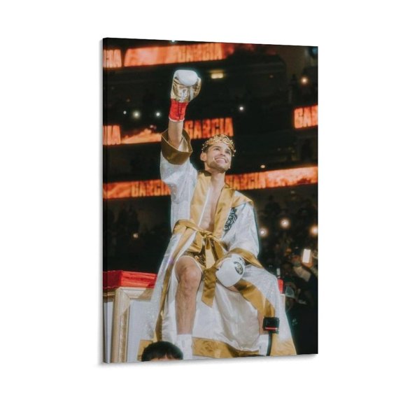 Ryan Garcia Poster Wall Art Poster Scroll Canvas Painting Picture Living Room Decor Home 20x30inch(50x75cm)