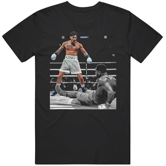 Ryan Garcia vs Devin Haney King Ry Boxing Action Shot Fan T Shirt