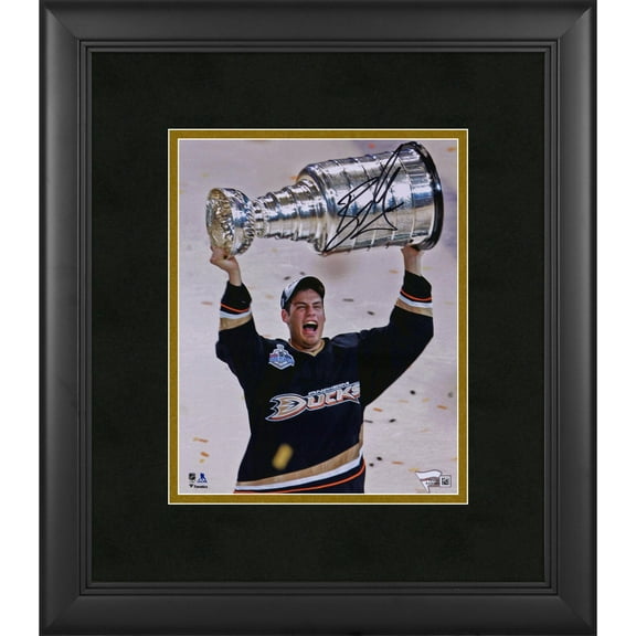 Ryan Getzlaf Anaheim Ducks Framed Autographed 8" x 10" Raising Cup Photograph - Fanatics Authentic Certified