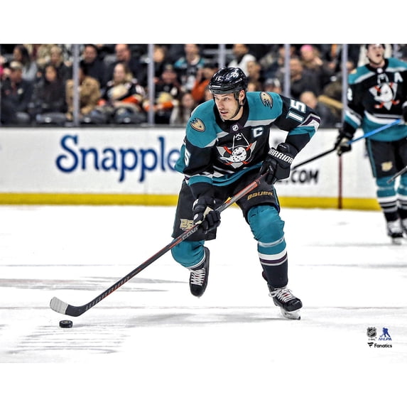 Ryan Getzlaf Anaheim Ducks Unsigned Mighty Ducks Alternate Jersey Skating Photograph