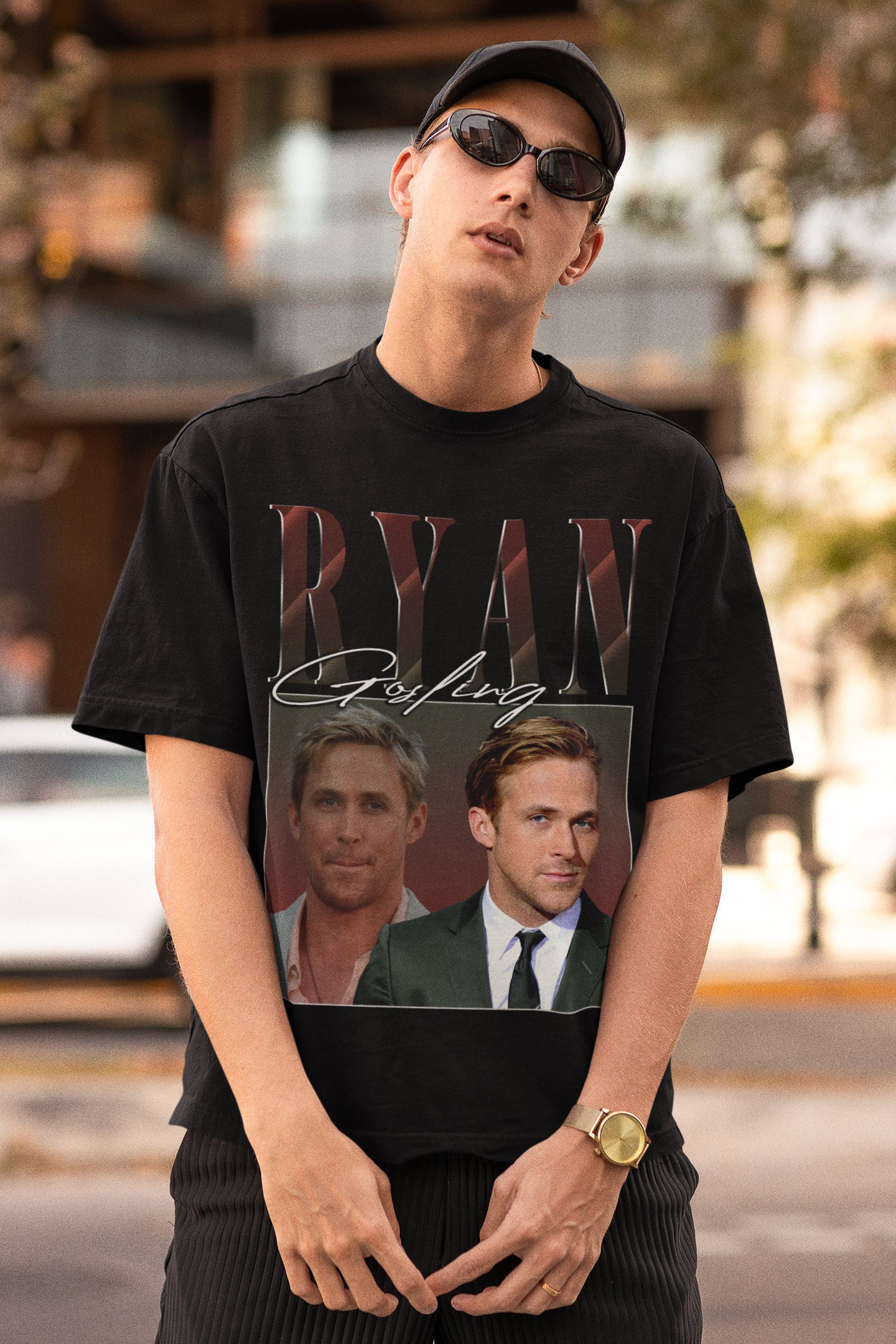 Ryan Gosling Vintage Unisex Shirt, Ryan Gosling Actor TV Series, Ryan Gosling Fan, Ryan Gosling