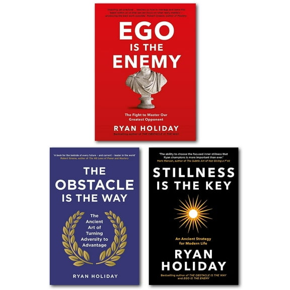 Ryan Holiday 3 Books Collection Set - Non Fiction - Paperback