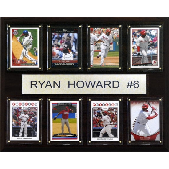 Ryan Howard Philadelphia Phillies 12'' x 15'' Plaque
