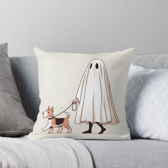 Ryan; Ikat Abstract Ethnic Art Throw Pillow – Seamless Tribal Folk Embroidery & Aztec Geometric Ornament for Carpet & Fabric