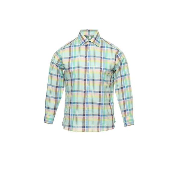 Ryan Kenny Plaid Button Down (XLarge, Green)