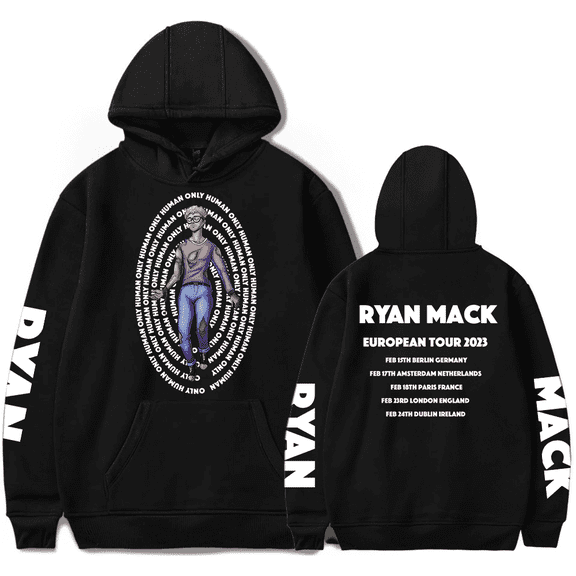 Ryan Mack Merch Only Human Hoodie Fashion Hoodies Men Women Long Sleeve Sweatshirt Pullover Top