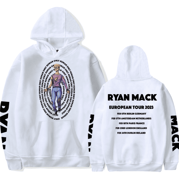 Ryan Mack Merch Only Human Hoodie Fashion Hoodies Men Women Long Sleeve Sweatshirt Pullover Top