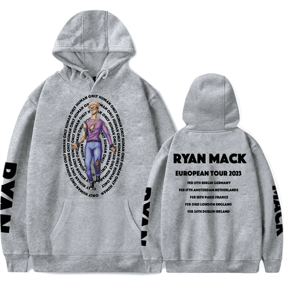 Ryan Mack Merch Only Human Hoodie Fashion Hoodies Men Women Long Sleeve Sweatshirt Pullover Top