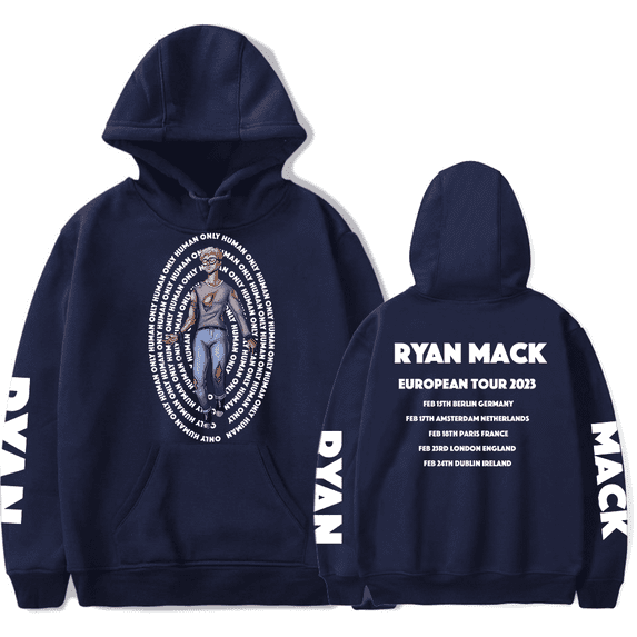 Ryan Mack Merch Only Human Hoodie Fashion Hoodies Men Women Long Sleeve Sweatshirt Pullover Top