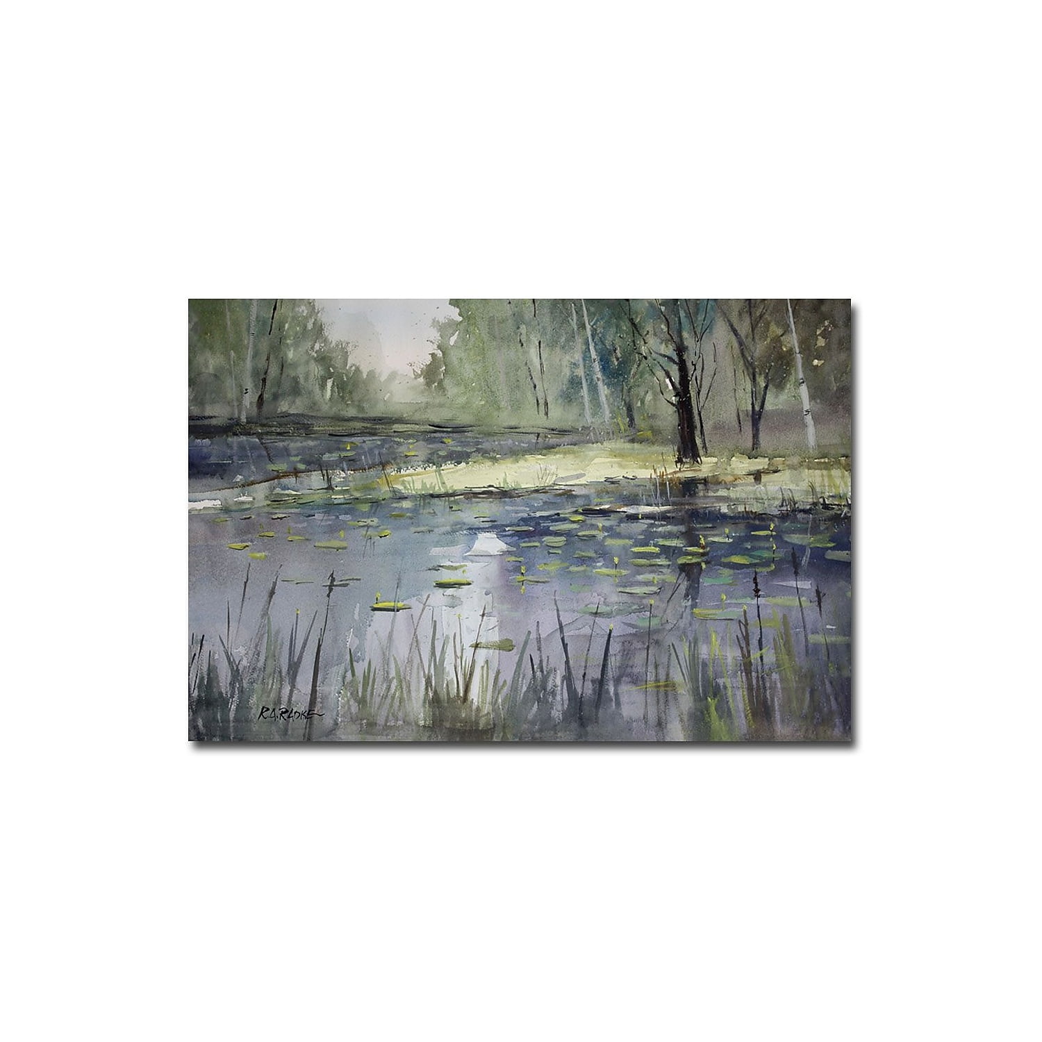 Ryan Radke 'Tranquility' Canvas Art
