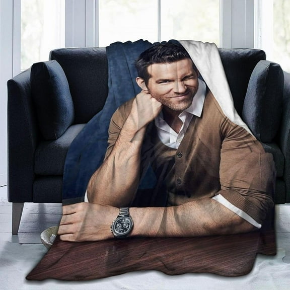 Ryan Reynolds Blanket Anti-Pilling Throw Blanket Plush Blanket Lightweight & Ultra-Soft, Warm & Comfy Flannel Fleece Blanket for Couch, Bed, Sofa, 50x60